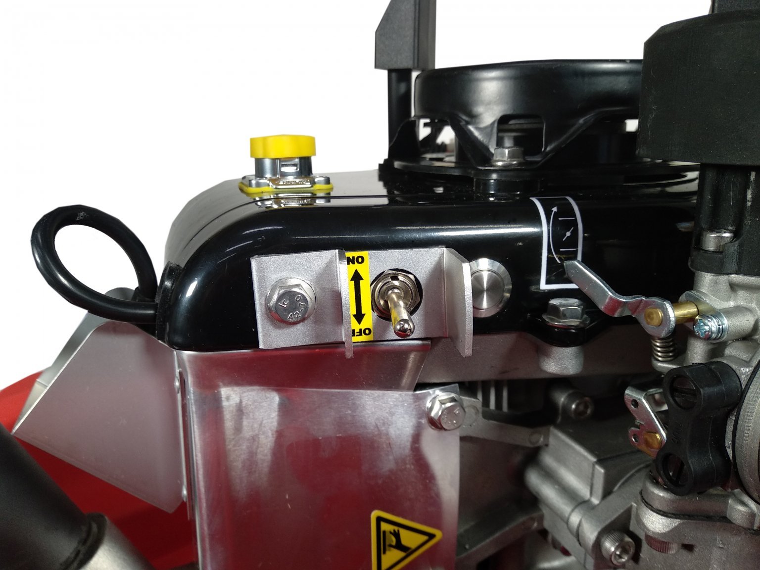 Brannpumpe, Flytepumpe Høytrykk-GEYSER, Maks kapasitet 480 l/min driftet med PH 2-takts  8 HK motor. Manuell start eller elektrisk via powerbank. - 4