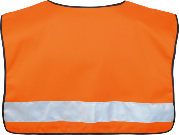 VEST, TEXPORT UNIVERSAL COLLAR FOR JACKET TX, HALV ORANSJE, Uni str. - 2