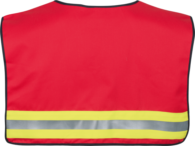 VEST, TEXPORT UNIVERSAL COLLAR FOR JACKET TX, HALV RØD, Uni str. - 2