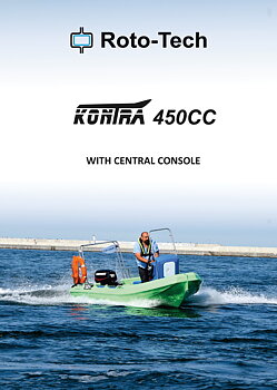 Fritidsbåt Kontra 450CC, med senter konsoll