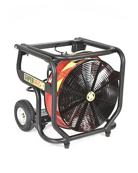 SuperVac Elektrisk Vifte V20-EX, 230 VAC drift. Vår 20" vifte i Valor Serien som er EX godkjent. Ytelse 15,302 cmh "AMCA 240 Certified"