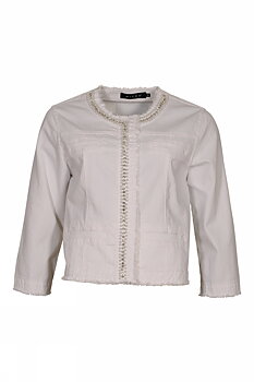 Jacket_ Denim Jacka  Bright White MICHA