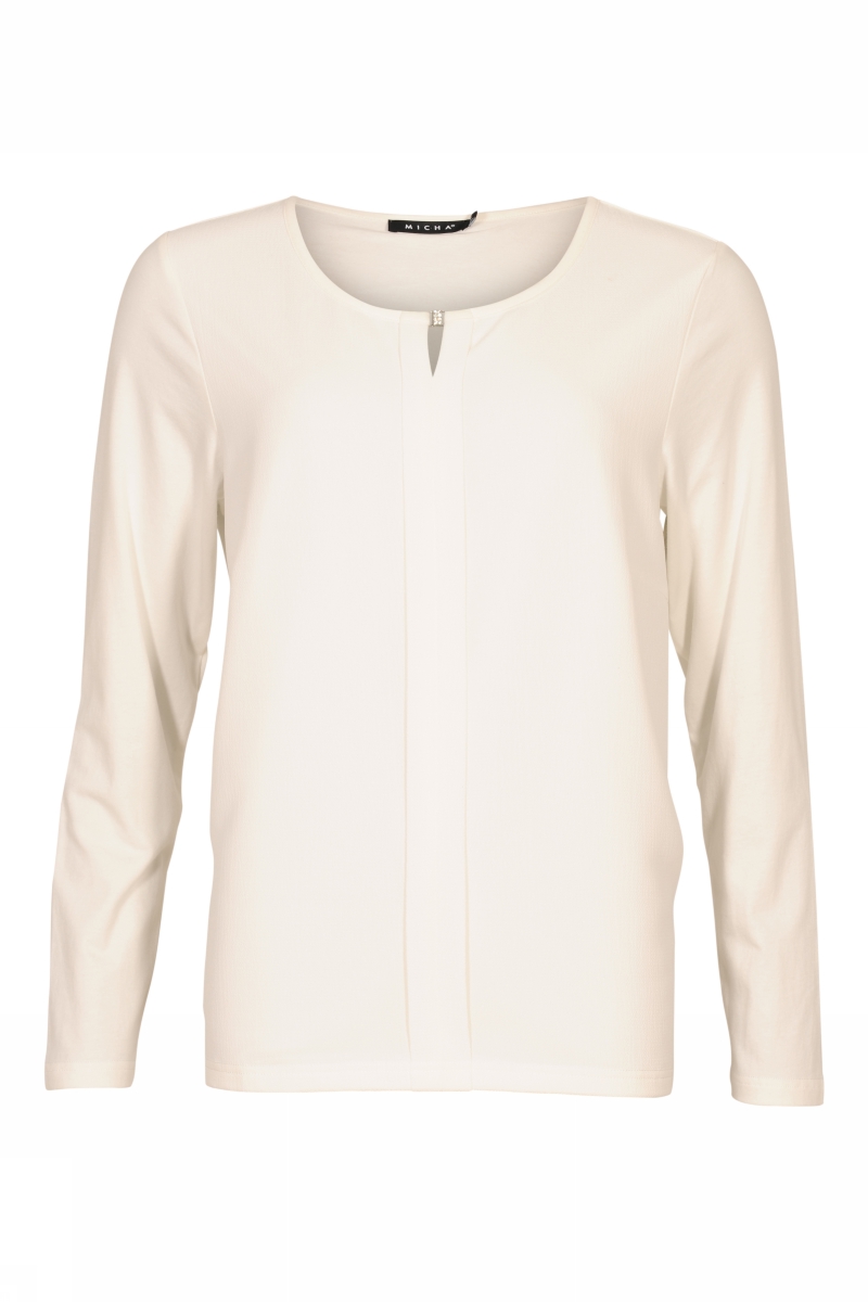 Stretch Blouse viskos Strass MICHA