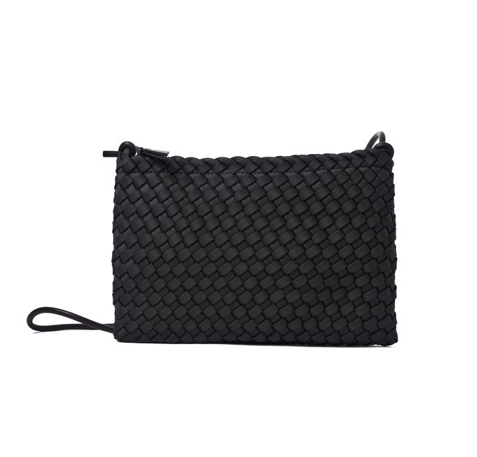 FLAT BAG BLACK HAND BRAIDED CEANNIS
