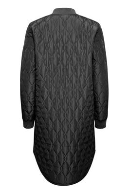KAshally Quilted Coat Svart KAFFE - 2