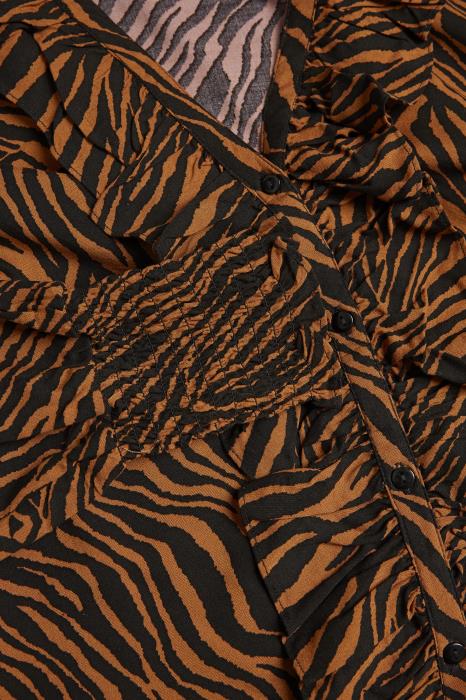 GivinaCR Shirt  Merkat Zebra CREAM - 3
