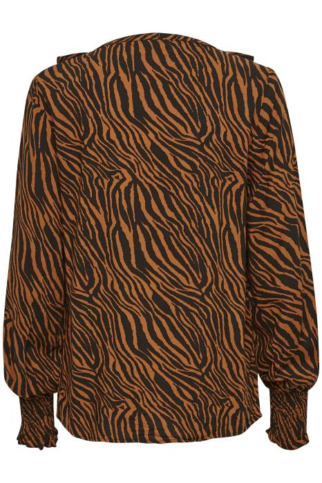 GivinaCR Shirt  Merkat Zebra CREAM - 2