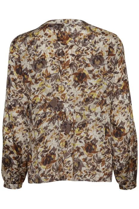 AugustaCR Blouse Fall Leafs CREAM - 2