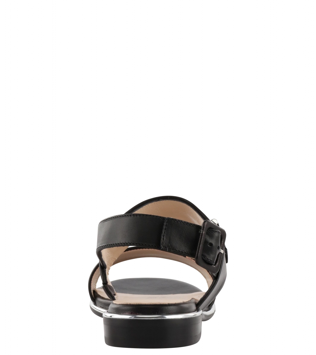 Runa Sandal Svart/Silver spänne Peter Kaiser - 6