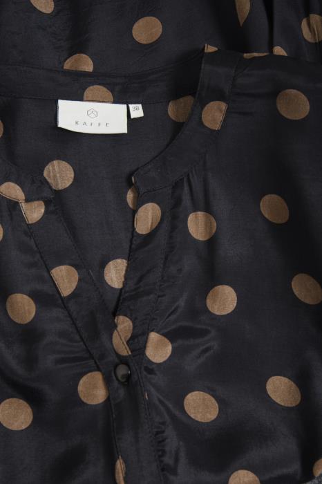 KAoline Shirt Black with mustan KAFFE - 2