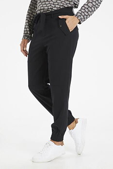 KAalex Eda 7/8 Pants Black KAFFE