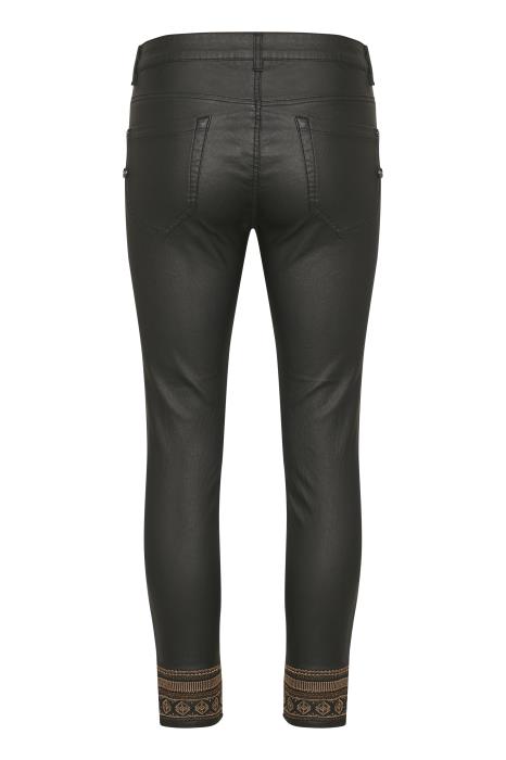 GabyCR Pants - Katy Fit Svart  CREAM - 2