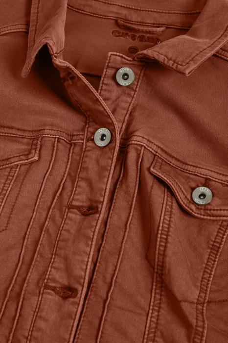 RikkaCR Jogg Denim Jacket Baked Clay CREAM - 4