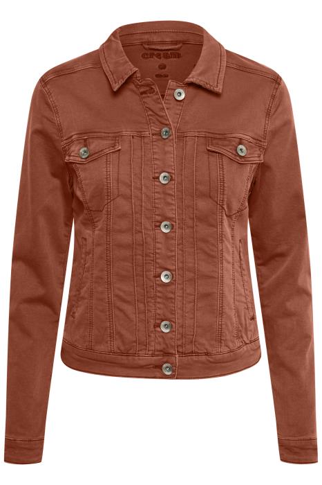 RikkaCR Jogg Denim Jacket Baked Clay CREAM