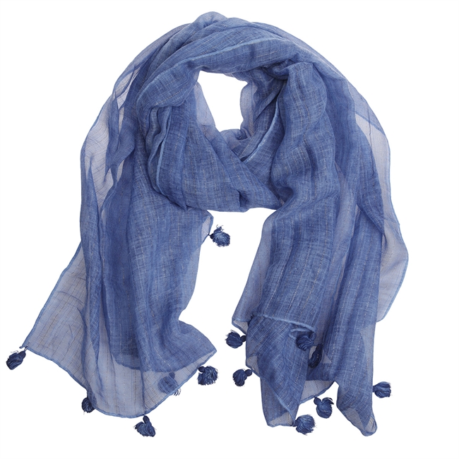 Scarf Nora, blue The Moshi
