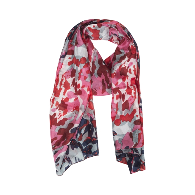 Scarf Olivia, Red/Cerise The Moshi