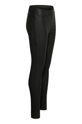 Ada coated Jeggings Svart KAFFE - 2