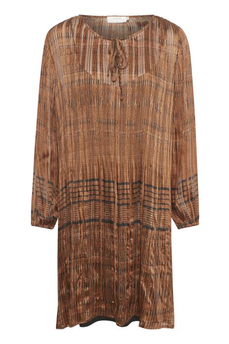 CRLeopedra Dress Ethnic Ginger CREAM