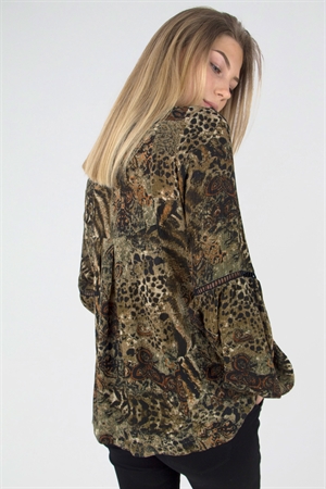 Tyrah Tunic Chestnut/Cognac/Sand/Black - 3