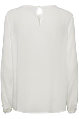 KAcharlie LS Blouse Chalk KAFFE - 2