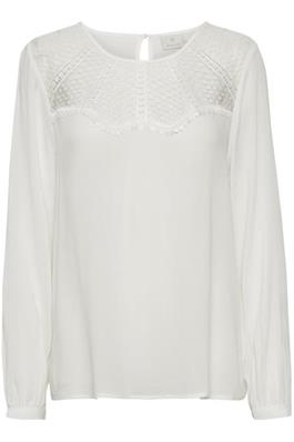 KAcharlie LS Blouse Chalk KAFFE