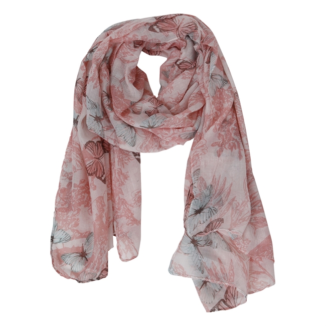 Scarf Butterfly, Pink The Moshi