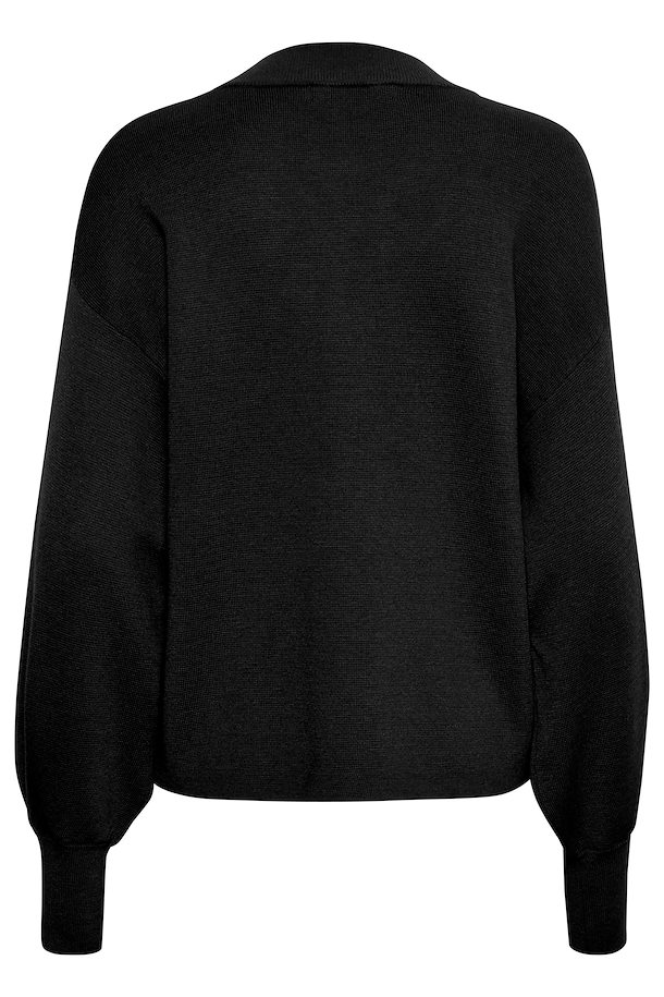 WanettaIW V-ringad pullover Black InWear - 3