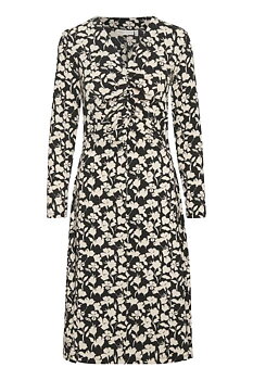 HenryIW Klänning Black Flower InWear