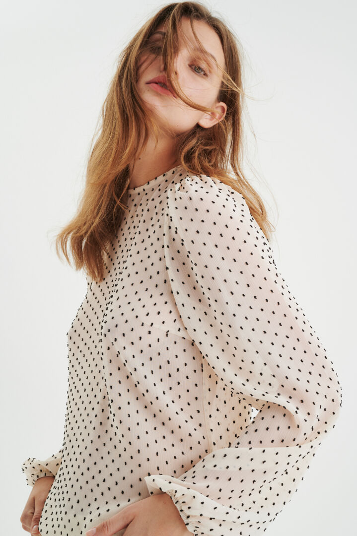 VawaIW Blus French Nougat InWear - 3
