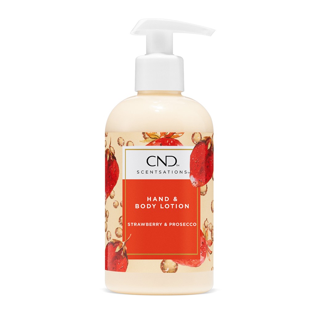 Strawberry & Prosecco, Scentsations Lotion CND