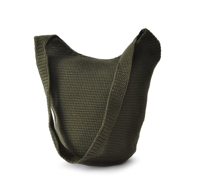 Green Crochet Body Bag CEANNIS