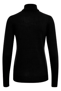 KAloretta Rollneck Pullover Black Deep KAFFE