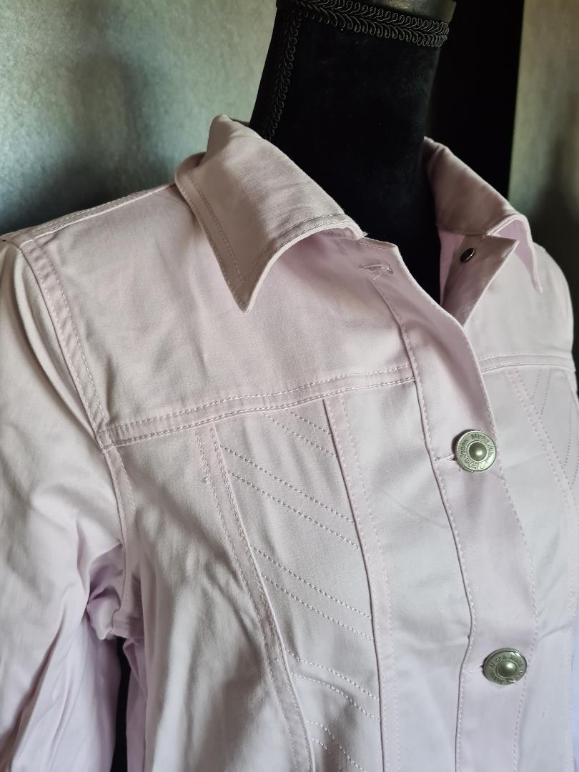 Jeans Jacket bomull Light Lila MICHA - 2