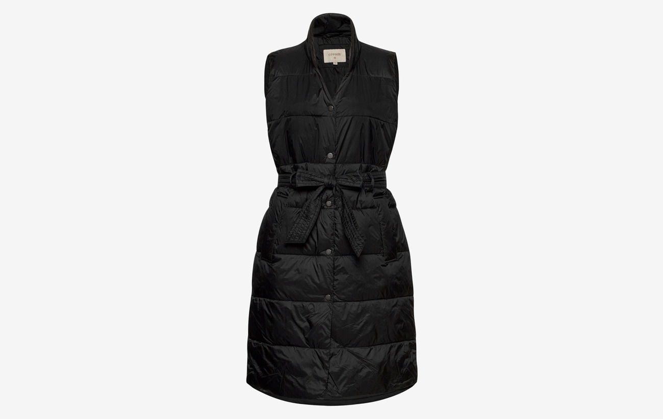 CelinaCR Waistcoat  Black CREAM