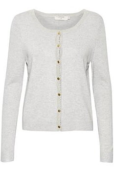 Tammy Cardigan Light Grey Melange