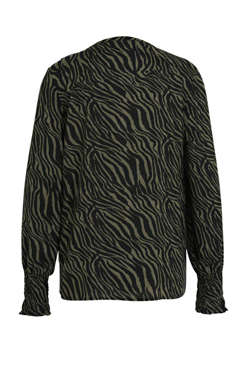 GivinaCR Shirt  Sea Turtle Zebra CREAM - 3