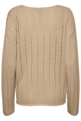 KAbarte V-Neck Pullover Sesame KAFFE - 2