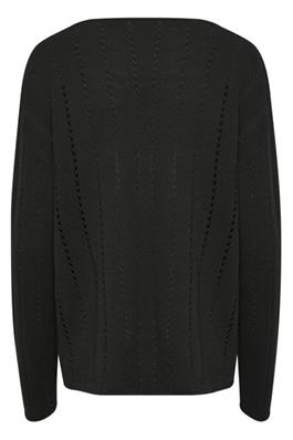 KAbarte V-Neck Pullover Black Deep KAFFE - 2