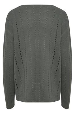 KAbarte V-Neck Pullover Balsam Green KAFFE - 2