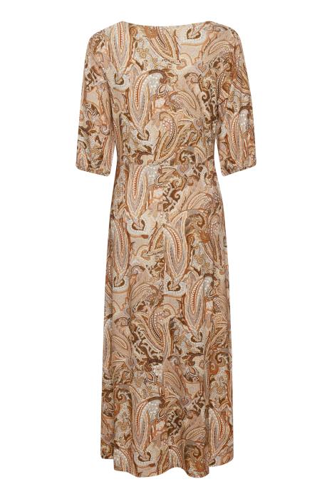 CRLulla Klänning EV Rose Brown CREAM - 2