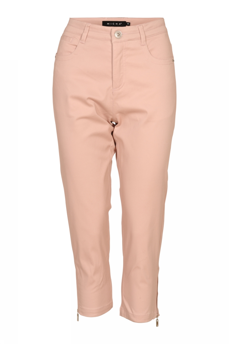 Capri Byxa Bomull Beige MICHA