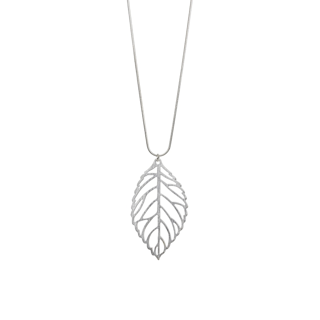 Necklace Leslie, brushed silver The Moshi