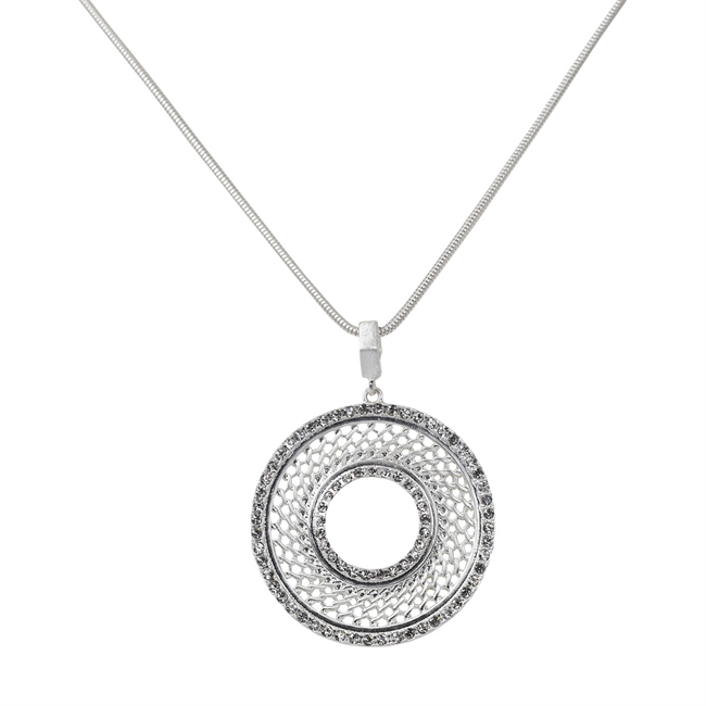 Necklace Berta, silver The Moshi