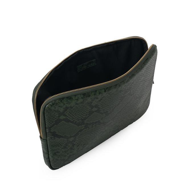 Green Fake Snake Computer Case Ceannis - 2