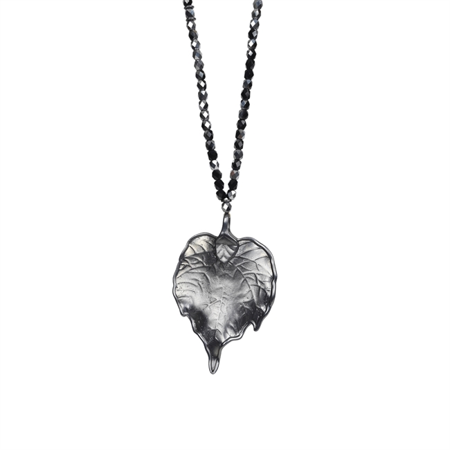 Necklace Johanna, gun metal The Moshi