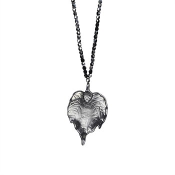 Necklace Johanna, gun metal The Moshi