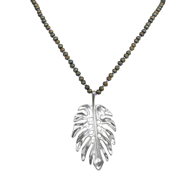 Necklace Sabrina, silver The Moshi
