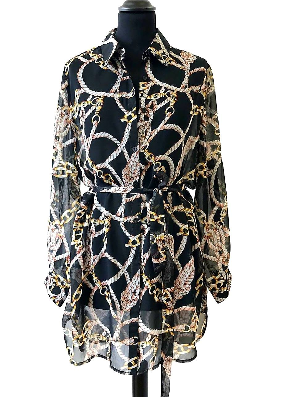 Valora Shirt Black/Gold/Sand Capri Collection - 2