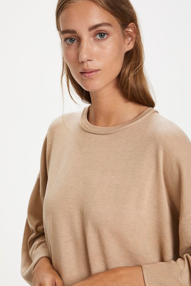 IlzeIW Pullover Powder Beige IN WEAR