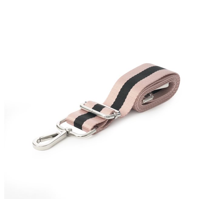Shoulder Strap in Silver Black/Pink Ceannis